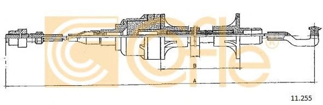 Linka sprzęgła 11255 Cofle