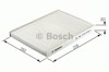 Filtr kabiny 1987432072 BOSCH