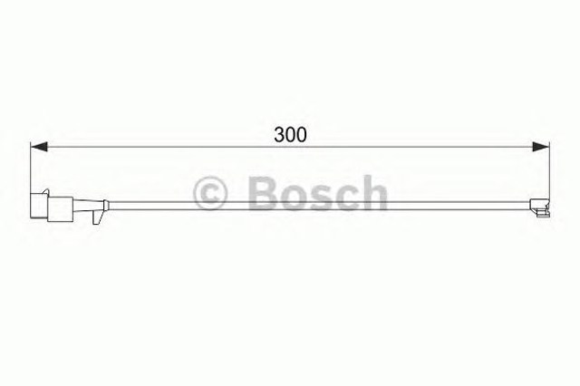 Czujnik zużycia klocków hamulcowych tylny 1987474576 Bosch