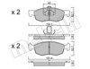 Klocki hamulcowe przednie tarczowe 2202742 METELLI