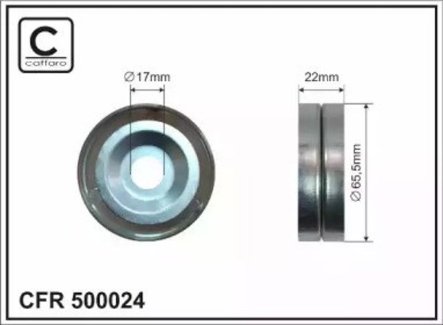 Rolka napinacza paska napędowego 500024 Caffaro