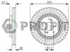 Tarcza hamulcowa przednia 50101820 PROFIT