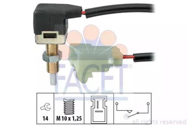 Wyłącznik stacyjki 71297 Facet