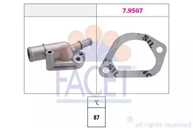 Obudowa termostatu 78155 Facet