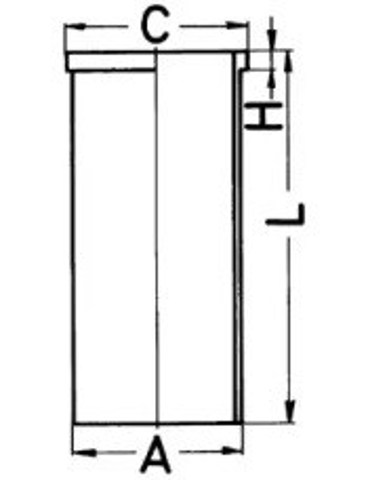 Tuleja tłoka 89161190 Kolbenschmidt