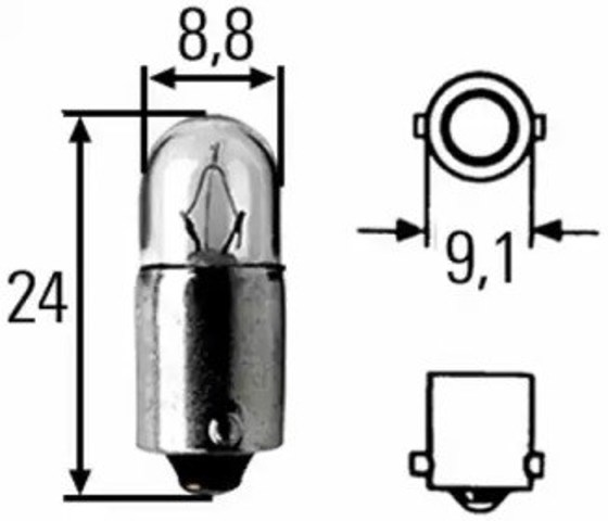 Żarówka 8GP002068241 HELLA