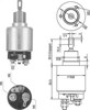 Elektromagnes rozrusznika 940113050271 MAGNETI MARELLI