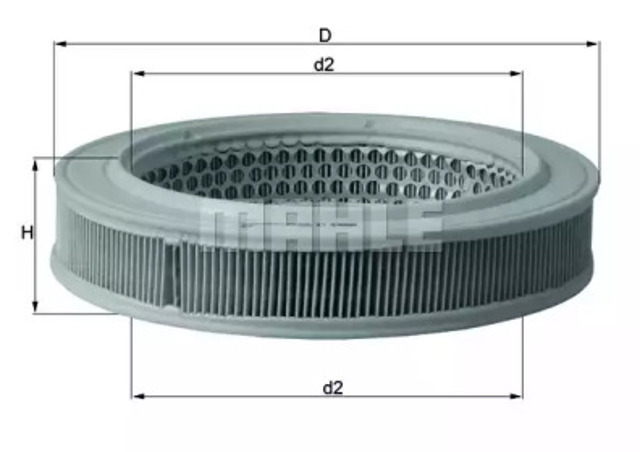 Filtr powietrza LX552 Mahle Original