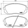 Klocki hamulcowe przednie tarczowe P30039 BREMBO