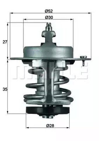 Termostat TX6979 Mahle Original