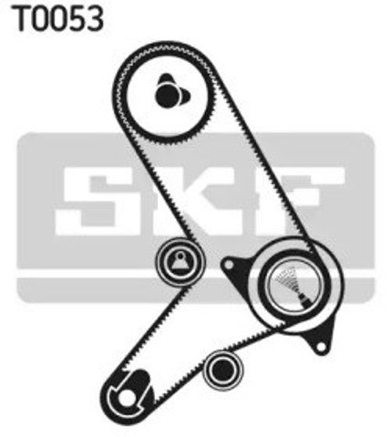 Pasek rozrządu, zestaw VKMA02152 SKF