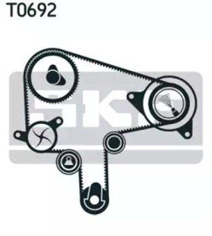 Pasek rozrządu, zestaw VKMC949201 SKF