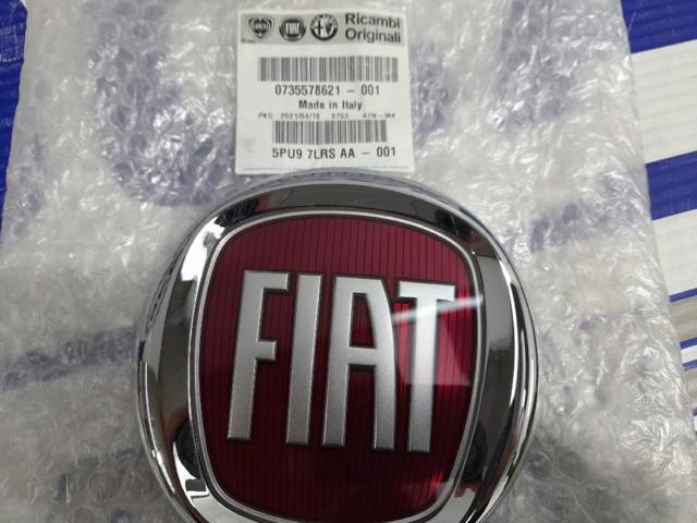 Emblemat na atrapę chłodnicy 735578621 Fiat/Alfa/Lancia