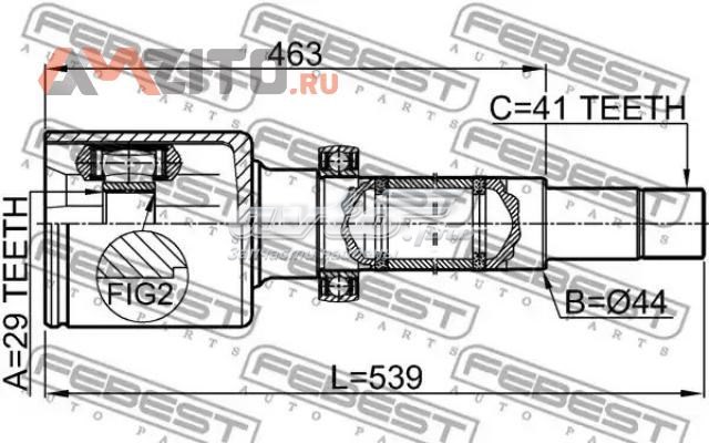 Внутренний шрус FORD 1727125