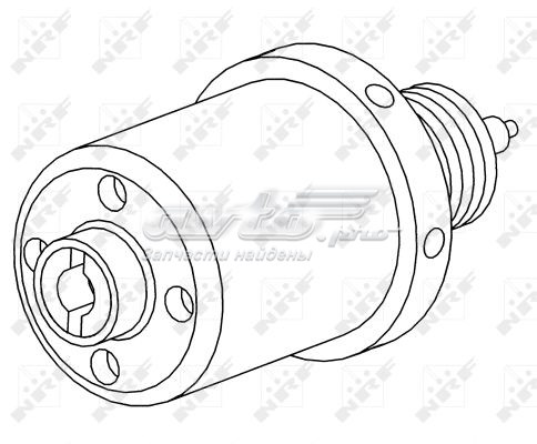 Клапан компрессора кондиционера NRF 38380