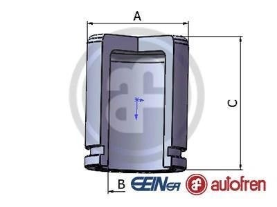 Поршень тормозного суппорта переднего  AUTOFREN D025690