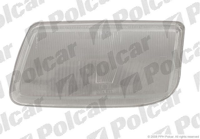 Szkło reflektora lewego POLCAR 550711