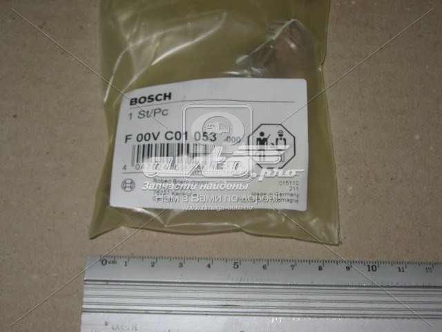 Клапан форсунки BOSCH F00VC01053