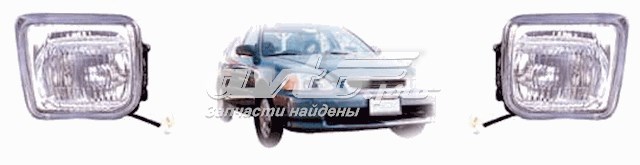 Lampa przeciwmgielna lewa/prawa Honda Civic 6 (EJ6, EJ8)