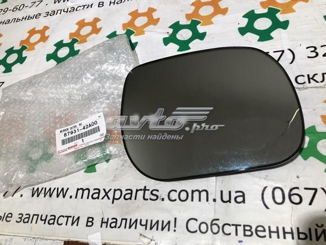 Зеркальный элемент зеркала заднего вида TOYOTA 8793142A00