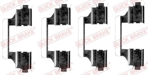 109-1656 Quick Brake jarzmo zacisku hamulcowego przedniego