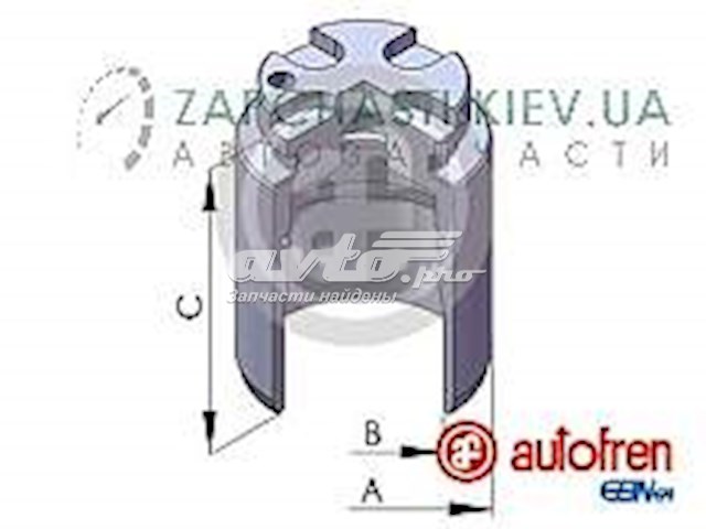 Поршень тормозного суппорта заднего  AUTOFREN D025418